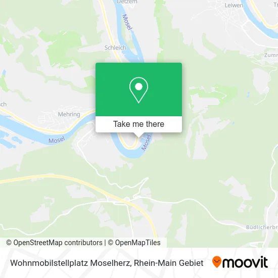 Карта Wohnmobilstellplatz Moselherz