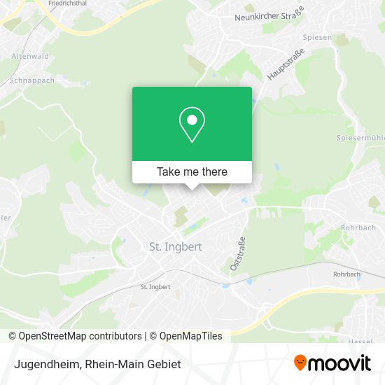 Карта Jugendheim