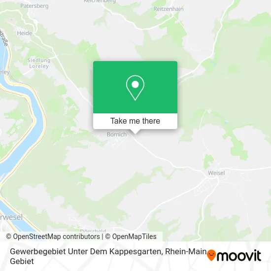 Карта Gewerbegebiet Unter Dem Kappesgarten