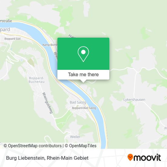 Карта Burg Liebenstein