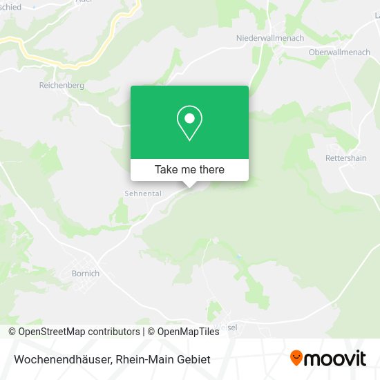 Карта Wochenendhäuser