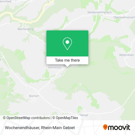 Карта Wochenendhäuser