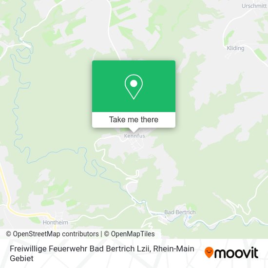 Карта Freiwillige Feuerwehr Bad Bertrich Lzii