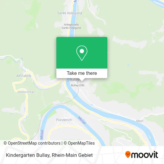 Карта Kindergarten Bullay