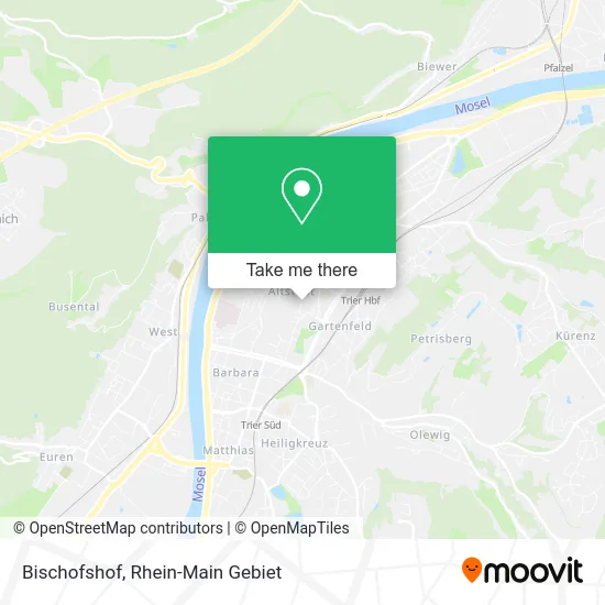 Bischofshof map