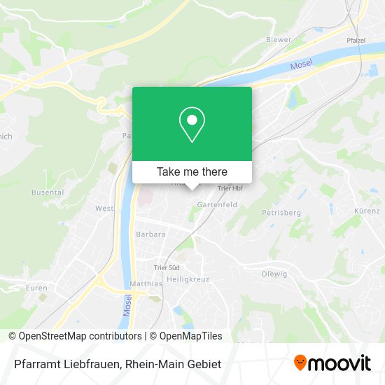 Карта Pfarramt Liebfrauen