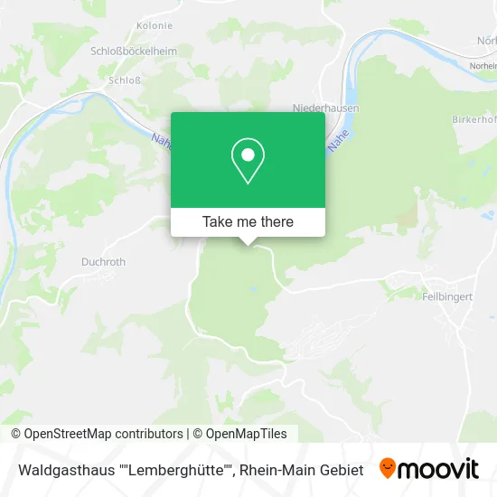 Карта Waldgasthaus ""Lemberghütte""