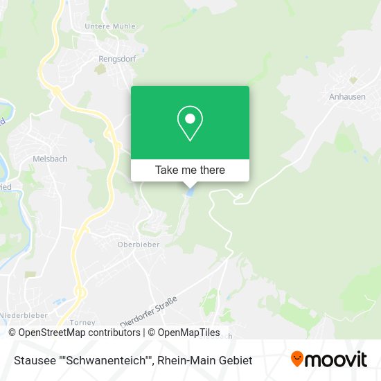 Карта Stausee ""Schwanenteich""