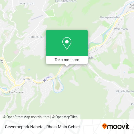 Карта Gewerbepark Nahetal