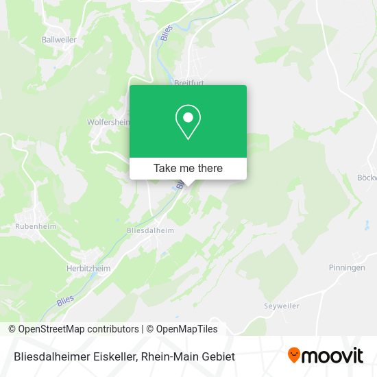 Карта Bliesdalheimer Eiskeller