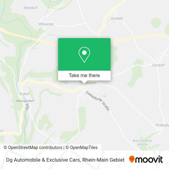 Карта Dg Automobile & Exclusive Cars