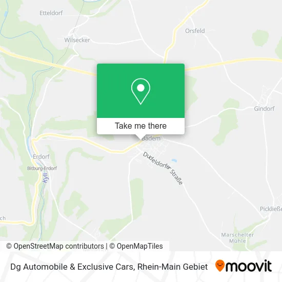 Карта Dg Automobile & Exclusive Cars