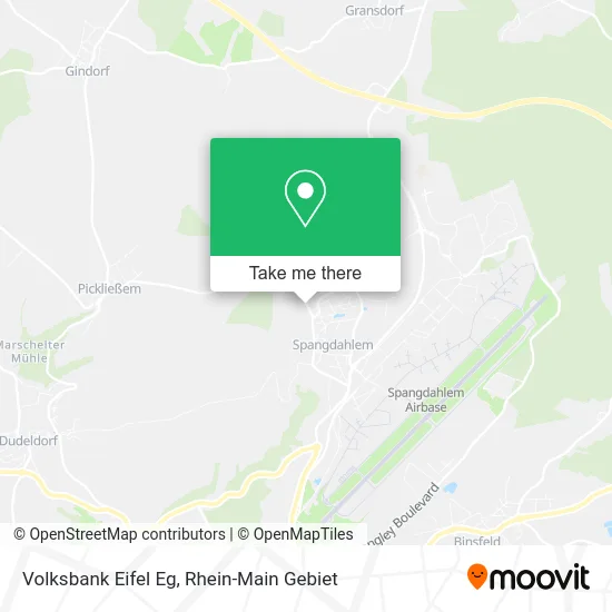 Карта Volksbank Eifel Eg