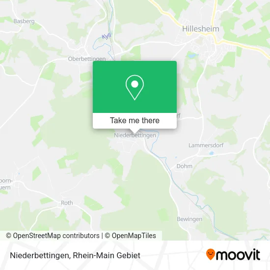 Карта Niederbettingen