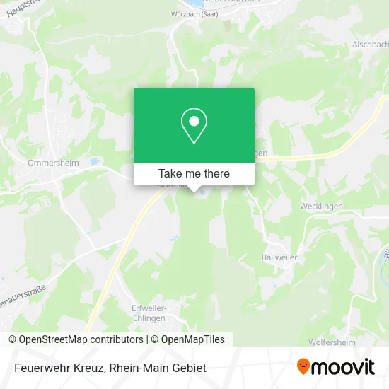 Карта Feuerwehr Kreuz