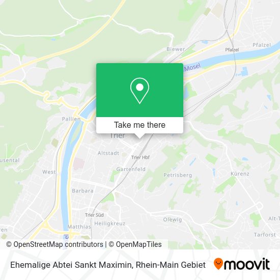 Карта Ehemalige Abtei Sankt Maximin