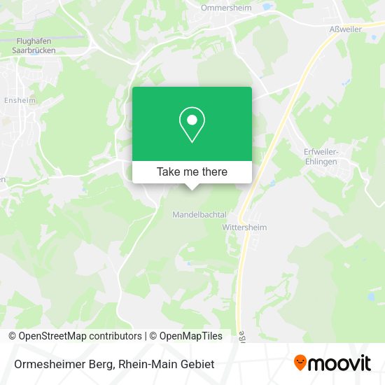 Карта Ormesheimer Berg