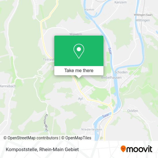 Карта Kompoststelle