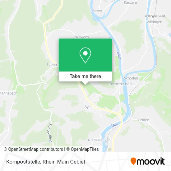 Карта Kompoststelle