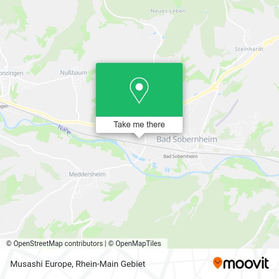 Карта Musashi Europe