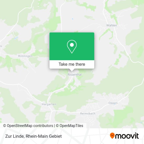 Карта Zur Linde