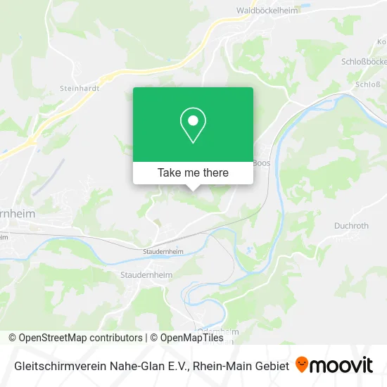 Карта Gleitschirmverein Nahe-Glan E.V.