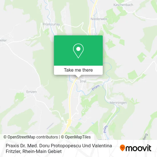 Карта Praxis Dr. Med. Doru Protopopescu Und Valentina Fritzler