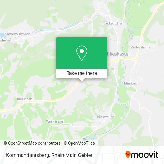 Карта Kommandantsberg
