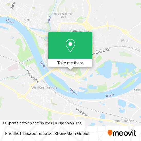 Карта Friedhof Elisabethstraße