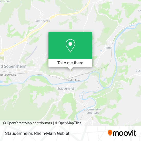 Карта Staudernheim