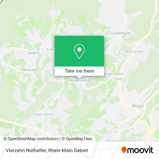 Карта Vierzehn Nothelfer