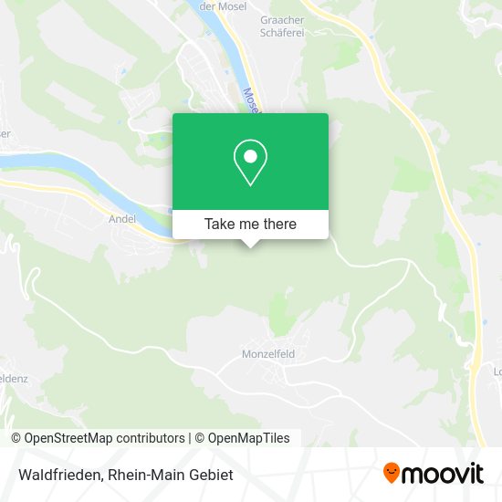 Карта Waldfrieden