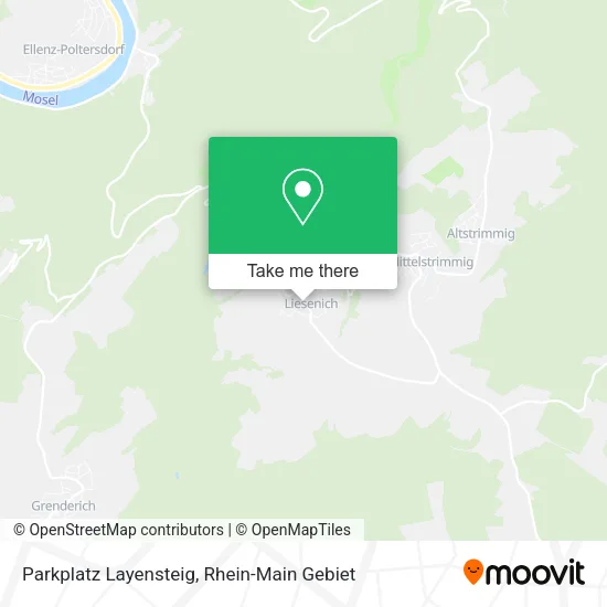 Карта Parkplatz Layensteig