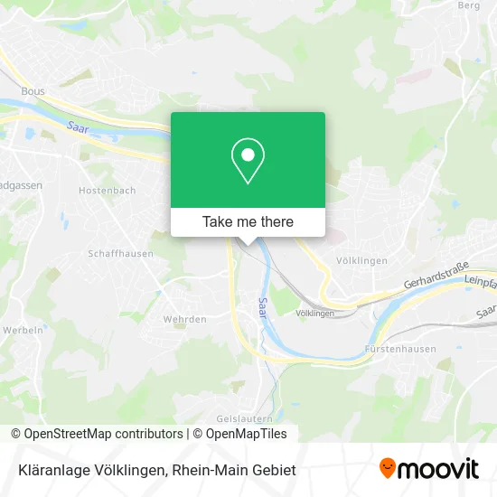 Карта Kläranlage Völklingen