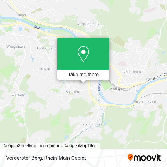 Карта Vorderster Berg