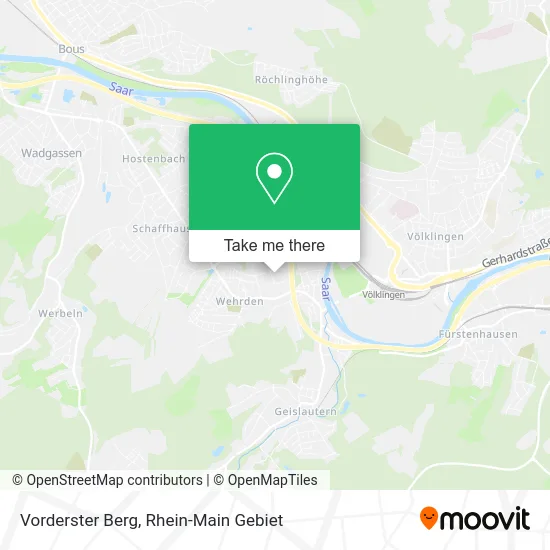 Карта Vorderster Berg