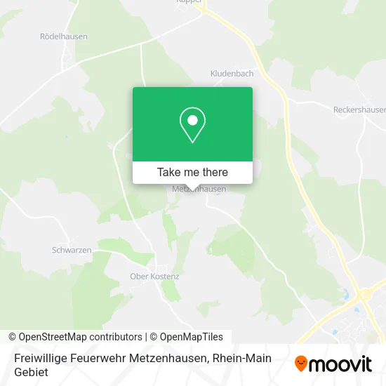 Карта Freiwillige Feuerwehr Metzenhausen