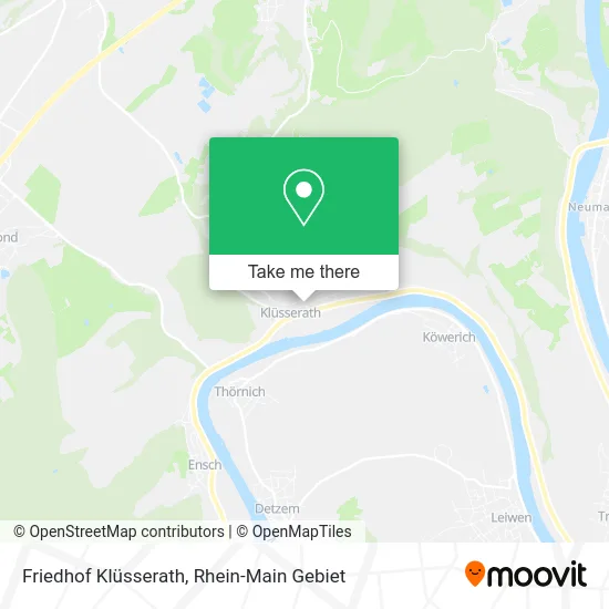 Карта Friedhof Klüsserath