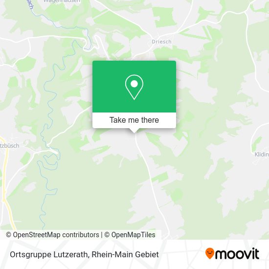 Карта Ortsgruppe Lutzerath