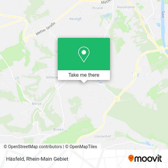 Карта Häsfeld