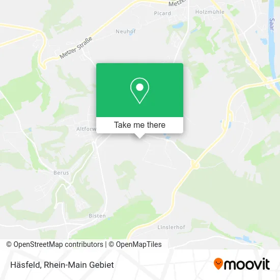 Карта Häsfeld