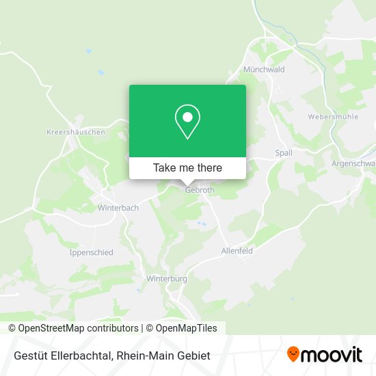 Карта Gestüt Ellerbachtal