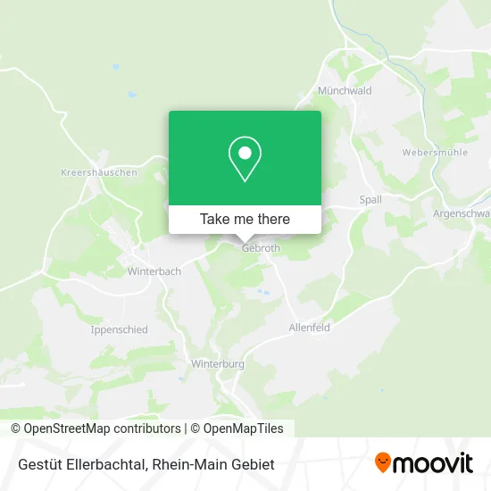 Карта Gestüt Ellerbachtal