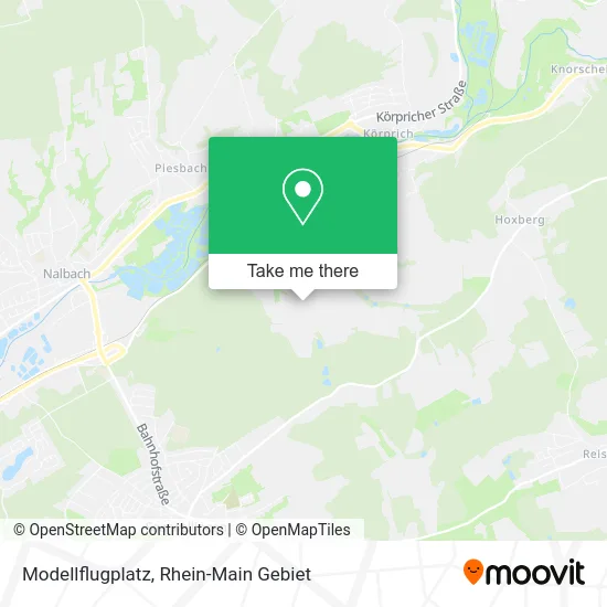 Карта Modellflugplatz