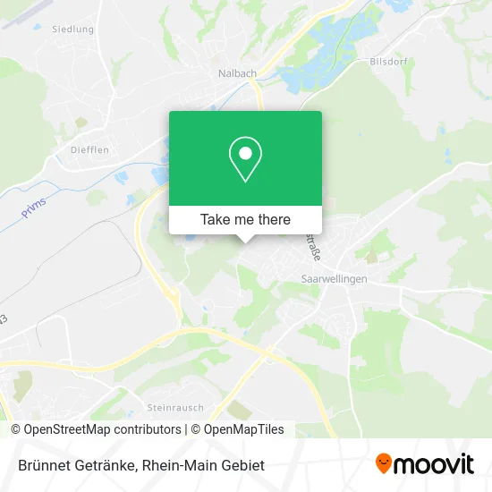 Карта Brünnet Getränke