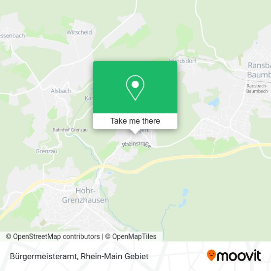 Карта Bürgermeisteramt