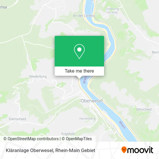 Карта Kläranlage Oberwesel