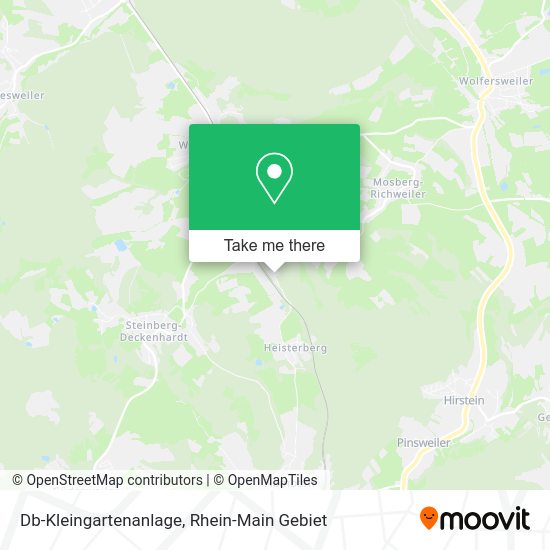 Карта Db-Kleingartenanlage