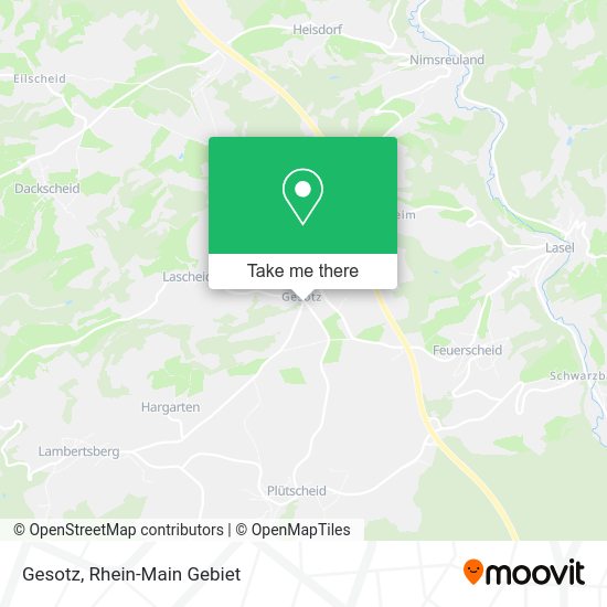 Карта Gesotz