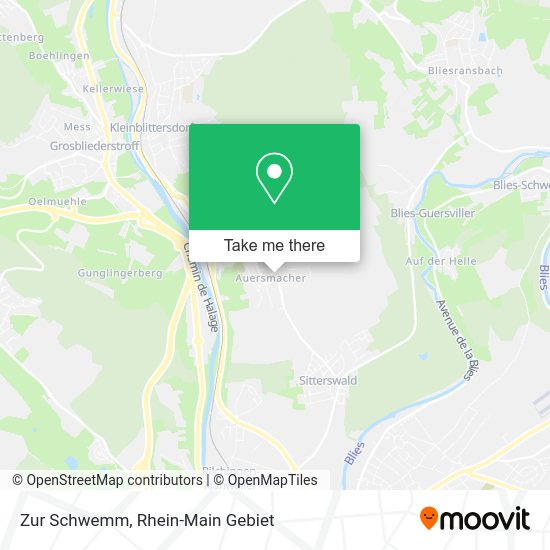 Карта Zur Schwemm
